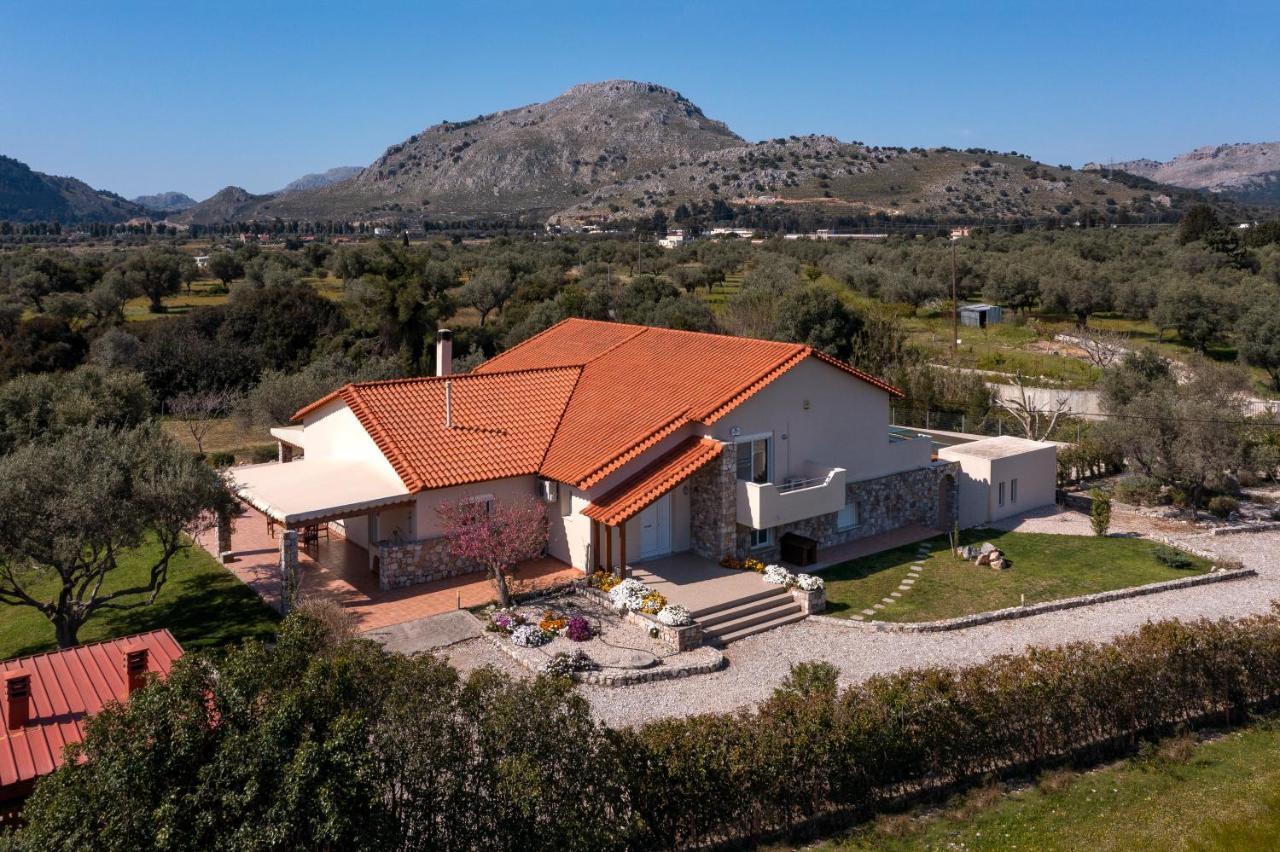 Olive Private Villa Swimming Pool 5 Bdr Kolymbia Rhodes Dış mekan fotoğraf