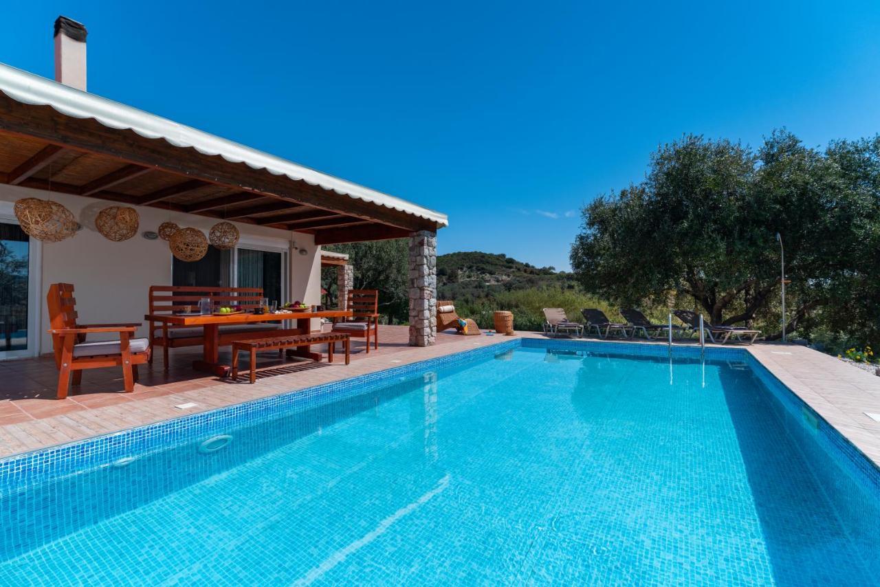 Olive Private Villa Swimming Pool 5 Bdr Kolymbia Rhodes Dış mekan fotoğraf