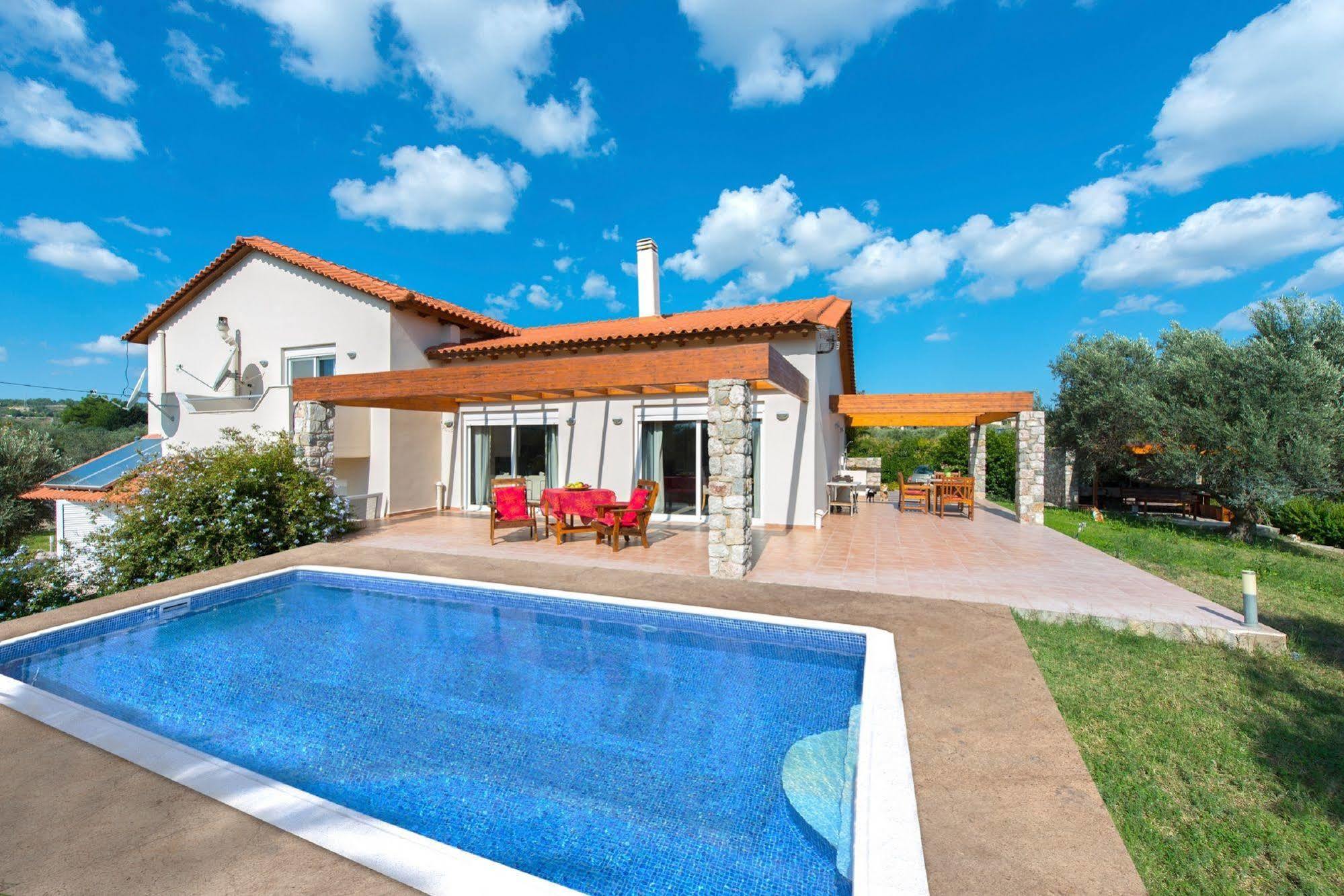 Olive Private Villa Swimming Pool 5 Bdr Kolymbia Rhodes Dış mekan fotoğraf