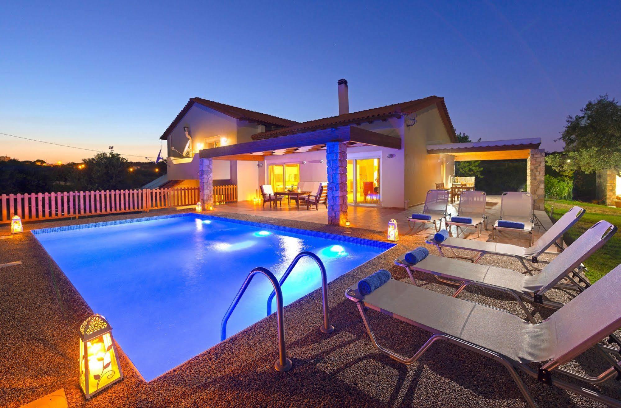 Olive Private Villa Swimming Pool 5 Bdr Kolymbia Rhodes Dış mekan fotoğraf
